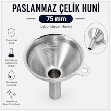 Huni Paslanmaz Çelik 75 Mm-laboratuvar Hunisi