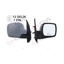 Gva Dış Dikiz Aynası Sağ Kangoo 08 Elektrikli Isıtmalı Astarlı Sensörlü Konveks Vm-6131ehpsr Gva 1016152 7701068836 8200495735