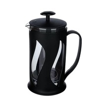 Kahve & Çay Presi, Paslanmaz Metal Süzgeçli Coffee French Press, Bitki Çayı Demliği 500 Ml Siyah Diğer