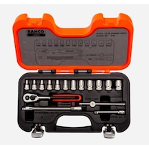 Bahco S160 16 Parça 1/4” Lokma Takımı