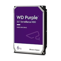 WD Purple WD63PURZ 3.5" 6 TB 5400 RPM 256 MB SATA 3 HDD