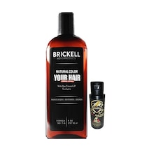 Brickell 237 Ml Erkeklere Özel Saçsakal Beyazlıkgiderici Şampuan + Caraboa Erkekler Için Büyütücükalınlaştırıcı Xxxlkrem