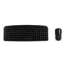 Everest Un-795, Siyah, Multimedya Türkçe Q, Usb Kablolu, Klavye Mouse Set Optik