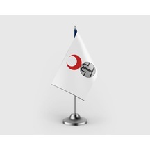 Altınordu Devleti Tekli Saten Masa Bayrağı Seti Diğer