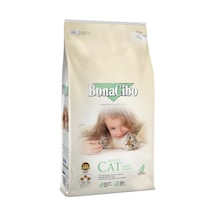 BonaCibo Kuzu Etli ve Pirinçli Yetişkin Kedi Maması 2 KG