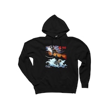 Dio Holy Diver Freedom Siyah Kapşonlu Sweatshirt Hoodie Siyah