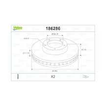 Fren Diski Rover 200 400 90-96 Ön Havalı Tk 1 Tk
