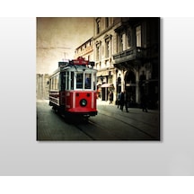 Tramvay İstanbul Kanvas Tablo 60x60cm