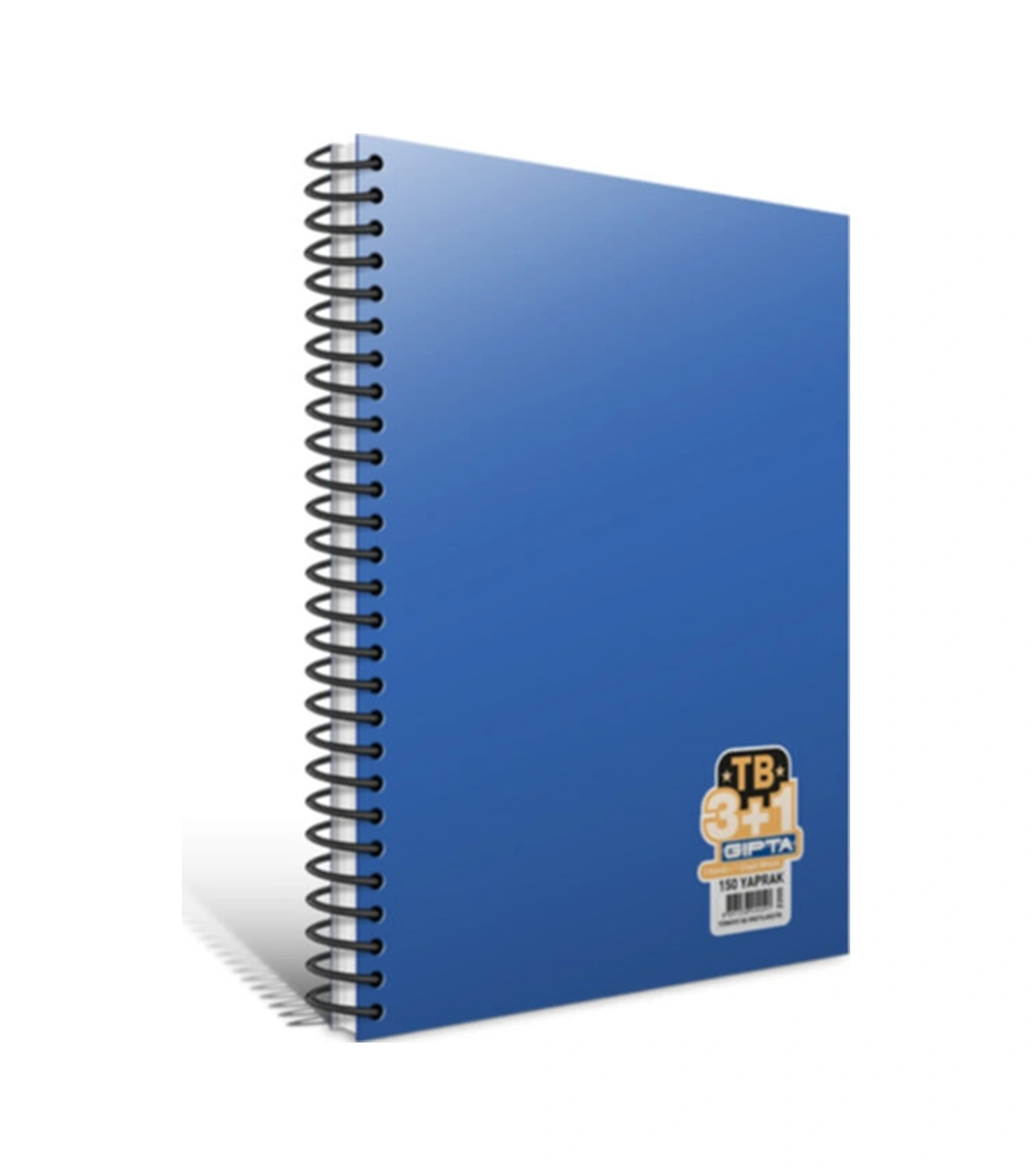 Tb A4 Spiralli Seperatörlü Pp Kapak 3+1 Defter 3 Kareli + 1 Çizgili 150 Yp 6 Lı Paket 2200
