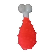 Dental Tavuk Budu Küçük Kemik 11 Cm Turuncu Turuncu