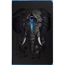 Deffter Just Art-ıficial Defter Elephant 64527-5 Çok Renkli