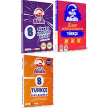 Tammat 8. Sınıf Türkçe Hızlı Ve Akıllı Soru + Defter + 32 Haftalık Deneme Set 3 Kitap