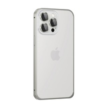 Joko Apple İphone 15 Pro Metal Bumper Mat Kapak - Gri 0.2M-Çok Renkli
