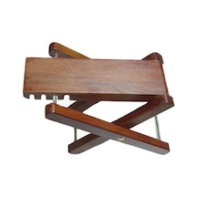 Extreme Fs02 Gitar Ayaklığı Gül Ahşap Görünüm Katlanabilir Ergonomik
