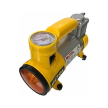 Metal Gövdeli Ve Işıklı Mini Araç Hava Kompresörü 4801