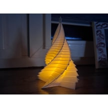 15cm Yılbaşı Heykel Koleksiyonluk Led Mumluk Ev Dekorasyon Ürünü