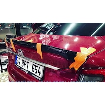 Fiat Egea Spoiler - Spoyler 2015 - 2021 Piano Black Siyah Boyalı
