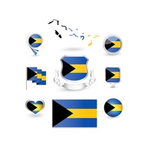 Bahamalar Sticker Set
