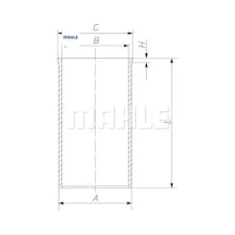 Motor Gömleği 82,20mm Std 306-partner 1.9d Dw8