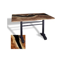 Çipa 3010 Döküm Ayak Masa 70x120 Cm - Werzalit, Wermodin Ve Allzalit Tabla - Epoxy Çok Renkli