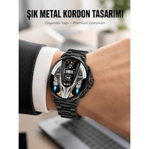 Sw80 Akıllı Saat 1.93 Ultra Hd Ekran 700 Mah Batarya 3 Kordon Yeni Nesil - Lisinya