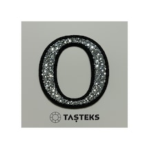 Taşlı Ütülenebilen Veya Sticker Olarak Kullanılabilen 6cm O Harfi