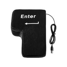 Enter Klavye Pedi, Büyük Usb Enter Düğmesi Stres Giderici, Ofis İçin Kırılmaz Enter Klavye