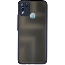Newface İnfinix Hot 10 Play Kılıf Montreal Silikon Kapak - Lacivert