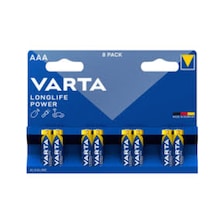 Varta Longlıfe Power Aaa 8 Pack