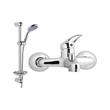 Erce Delta Model Banyo Bataryası ve Sürgülü Duş Takımı