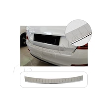 Skoda Octavia Sd Uyumlu 2013-2016 2017-2020 Krom Arka Tampon Üstü Koruma Paslanmaz Çelik