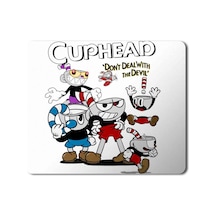 Cuphead Dont Deal With The Devil 3 Baskılı Mousepad Mouse Pad