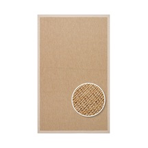Eko Halı Ventura Vnt 2702 Gold Bordür Beige Sisal Görünümlü İç Ve Dış Mekan Uyumlu Hav Vermeyen Mode