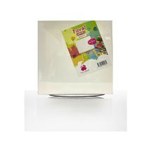 Genc Dıjıtal %100 Pamuklu Tuval 15x15cm Beyaz