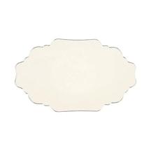 Porland Tide Platin Kayık Tabak 31cm Platin