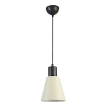 Trend Modern Tasarım Cafe Mutfak Salon Krem Renk Tekli Avize Diğer