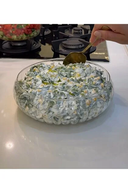 2li Salata Cips Kasesi Fenomen 20cm Ve 24cm Şeffaf