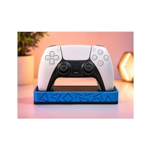 Ps5 Uyumlu Dualsense Oyun Kolu Standı Masaüstü Controller Tutucu Dekoratif Gamepad Standı Mavi