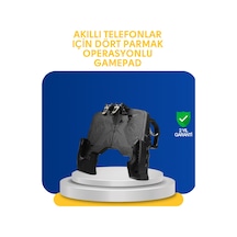 Gerçekçi Oyun Deneyimi Sunan Dört Parmak Mobil Gamepad Diğer