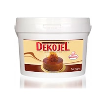 Ovalette Dekojel Karamel Aromalı Soğuk Pasta Jeli 7 kg