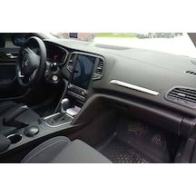 Omsa Renault Megane 4 Krom Ön Konsol Çıtası Taşlı 2016-2020 Arası - 01-6148003
