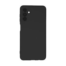 Galaxy A04s Kılıf Nano İçi Kadife Silikon - Siyah Bz8683140438289