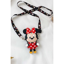 Minibuki Minnie Mouse Kız Çocuk Silikon Çanta Cüzdan Siyah - 270284968 Siyah