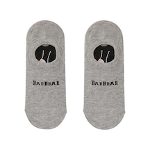 Bad Bear 18.01.02.022-c19 Core Tendo Erkek Kısa Çorap Gri Melanj