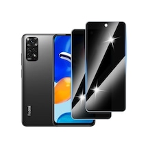 Xiaomi Redmi Note 11s Privacy Hayalet Ekran Koruyucu 2 Adet - 9h Temperli Cam, Yan Görünme Engelleyici, Tam Kaplama