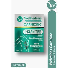 Carnizinc L-karnitine 1000 Mg + Çinko Desteği 30 Tablet