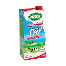Sütaş Tam Yağlı Süt 1 Lt