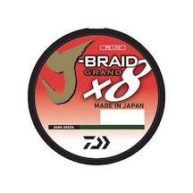 Daiwa, J-örgü X8 Büyük Örgülü Hat, 150 Yard, 8 Lbs Test Edildi, 5" Çap, Koyu Yeşil Jbgd8u8-150dg