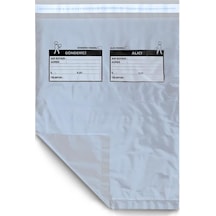 Cepsiz Gri Poşeti 24X30+5 Cm - 100 Adet