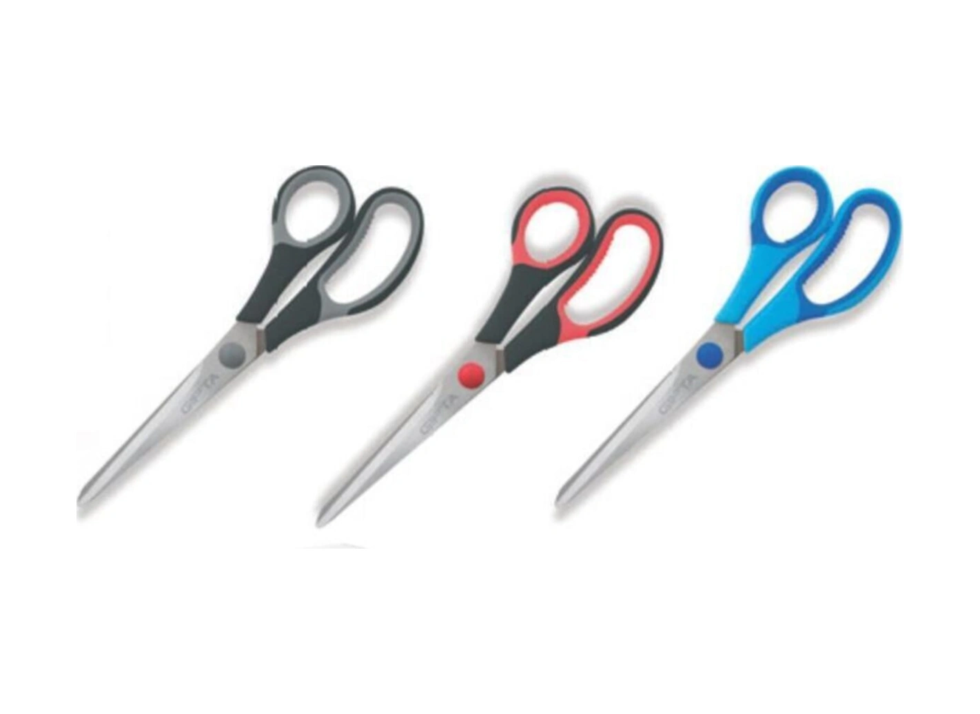 Gri 9 Inch Büro Makası F1620 - 1 Adet